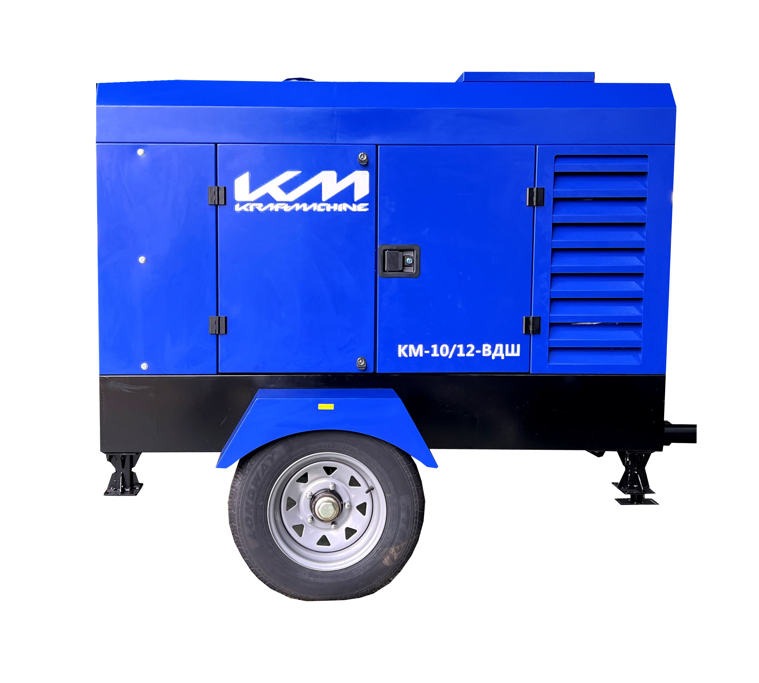 Дизельный компрессор КМ-10/12-ВДШ Cummins Kraftmachine