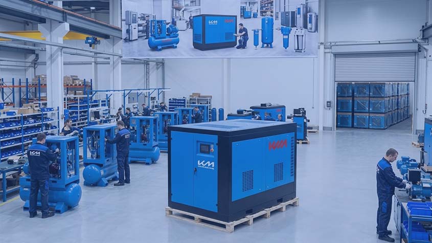 Завод Кraftmachine оснащен современным оборудованием