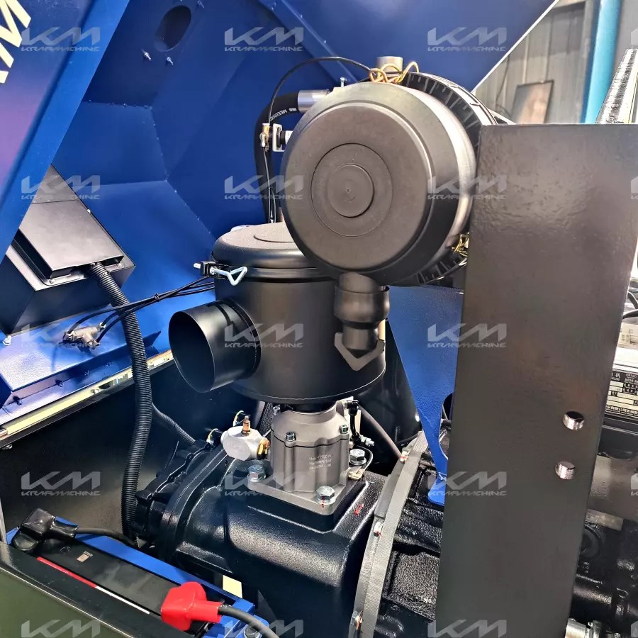 Дизельный компрессор КМ-5/8-ВД XICHAI Kraftmachine