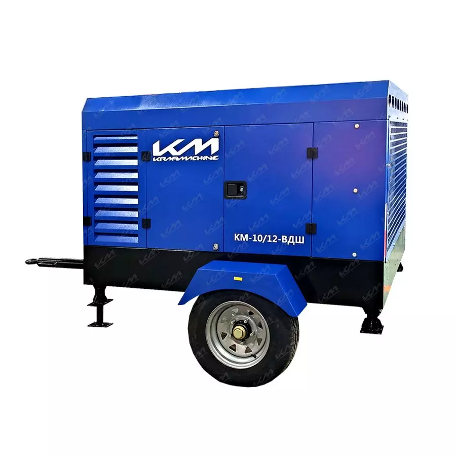 Дизельный компрессор КМ-10/12-ВДШ Cummins Kraftmachine